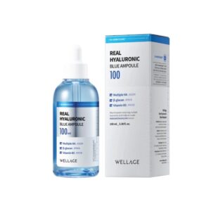 Serum Wellage Real Hyaluronic Blue Ampoule 100