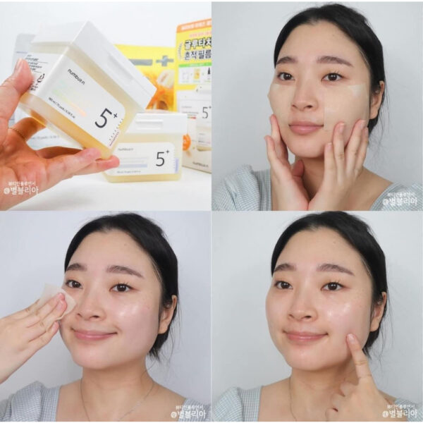 Toner Pad Numbuzin 5+ Vitamin - Niacinamide Concentrated - Image 2