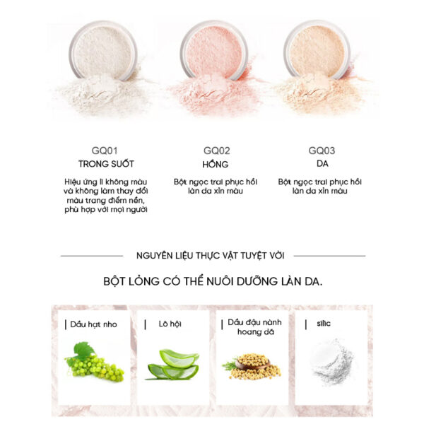 Phấn phủ ARTMISS High Definition Loose Powder 7,5g - Image 7