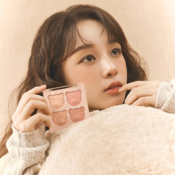 Má Hồng Dasique Blending Mood Cheek 4 Ô My Bear Collection - Image 4
