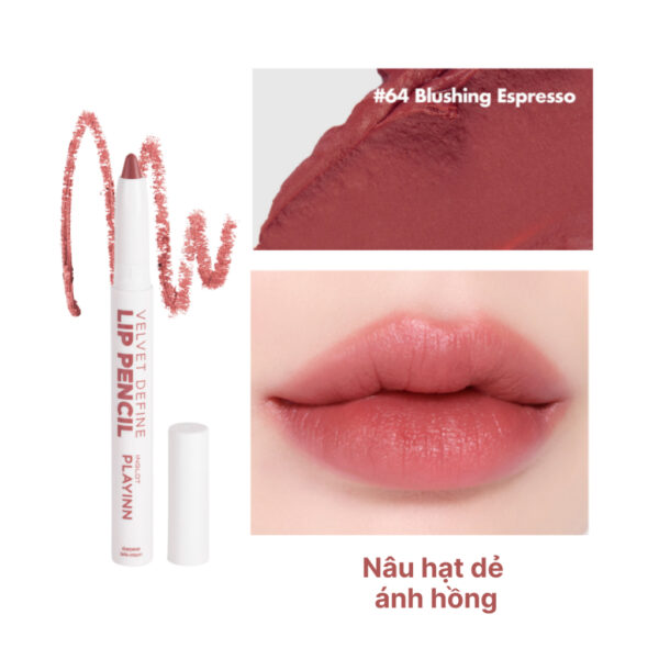 Chì & Son Môi Inglot Payinn Velvet Define lip Pencil 1.6g - Image 9