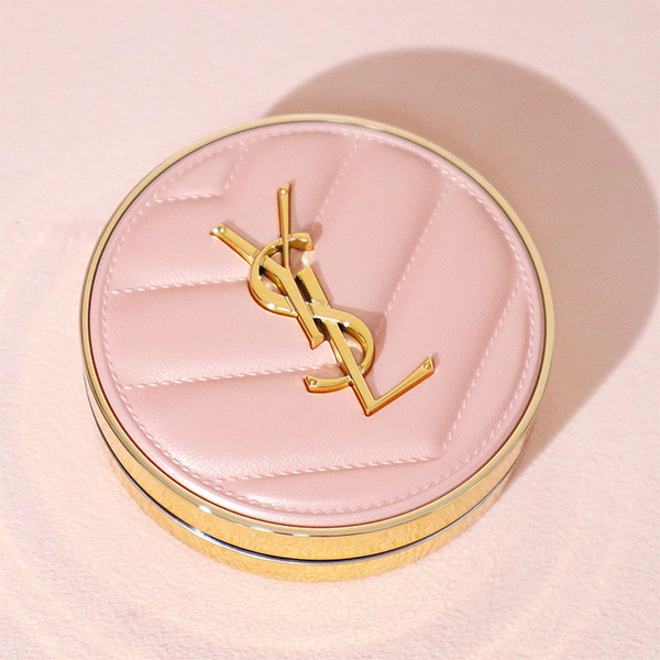 Cushion YSL Tròn Vỏ Hồng