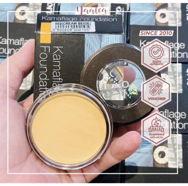 Kem Nền Che Khuyết Điểm Clio Kamaflage Foundation - Image 7