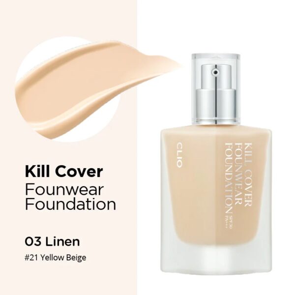 Kem Nền Clio Kill Cover Founwear SPF 30 - Image 3