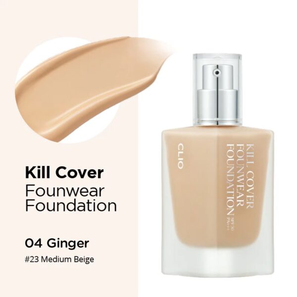 Kem Nền Clio Kill Cover Founwear SPF 30 - Image 4