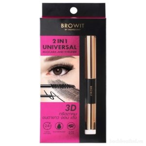Mascara & Kẻ Mắt Nước NongChat 2in1 Universal