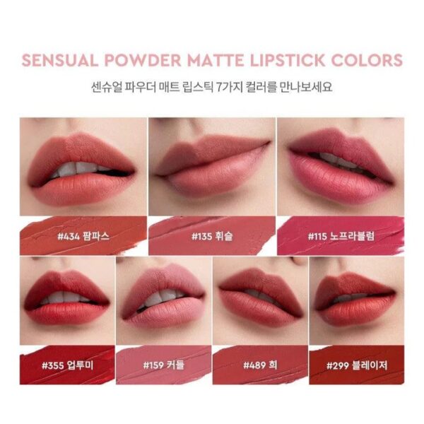 Son Thỏi Hera Sensual Powder Matte - Image 6