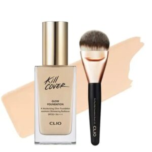 Kem Nền Clio Kill Cover Glow Foundation Tone 3BY Kèm Cọ