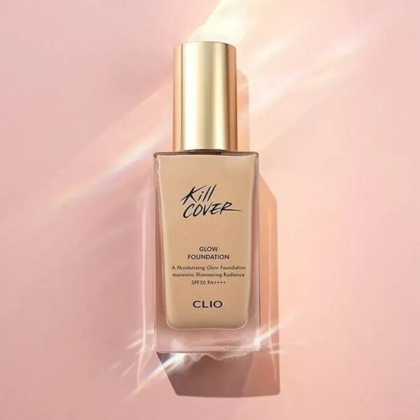 Kem Nền Clio Kill Cover Glow Foundation Tone 3BY Kèm Cọ - Image 4