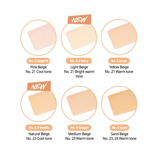 Kem Nền Clio Kill Cover Glow Foundation Tone 3BY Kèm Cọ - Image 5