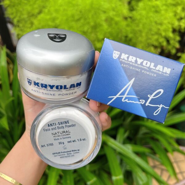 Phấn Phủ Bột Kryolan Anti - Shine Natural 30g - Image 2