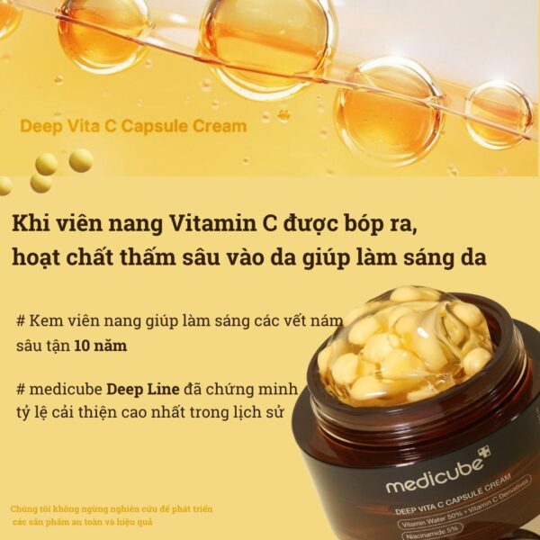 Kem Dưỡng Medicube Deep Vita C Capsule 55g - Image 2