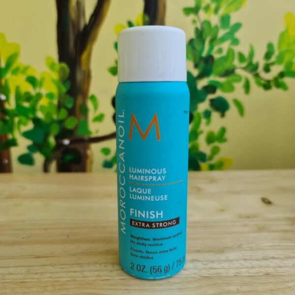 Keo Xịt Tóc Moroccanoil Luminous Hairspray Extra Strong - Image 8